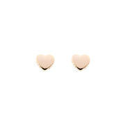 harly: tiny heart stud earring