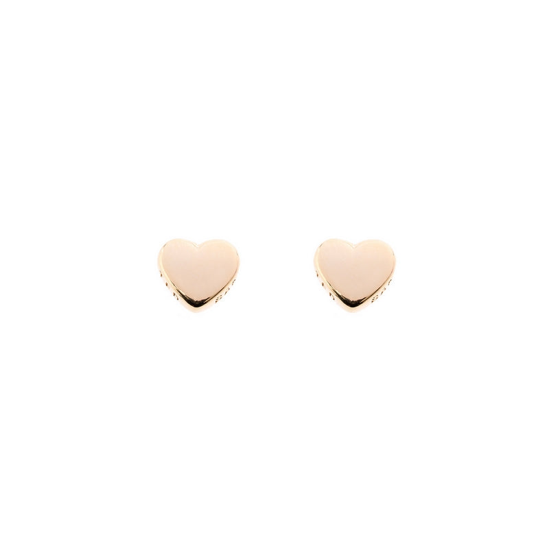 harly: tiny heart stud earring