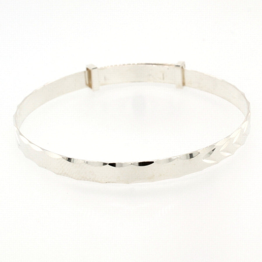 silver bangle d/c babies